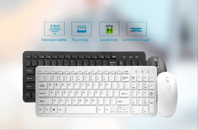 Wireless keyboard and mouse set - HaHaHome