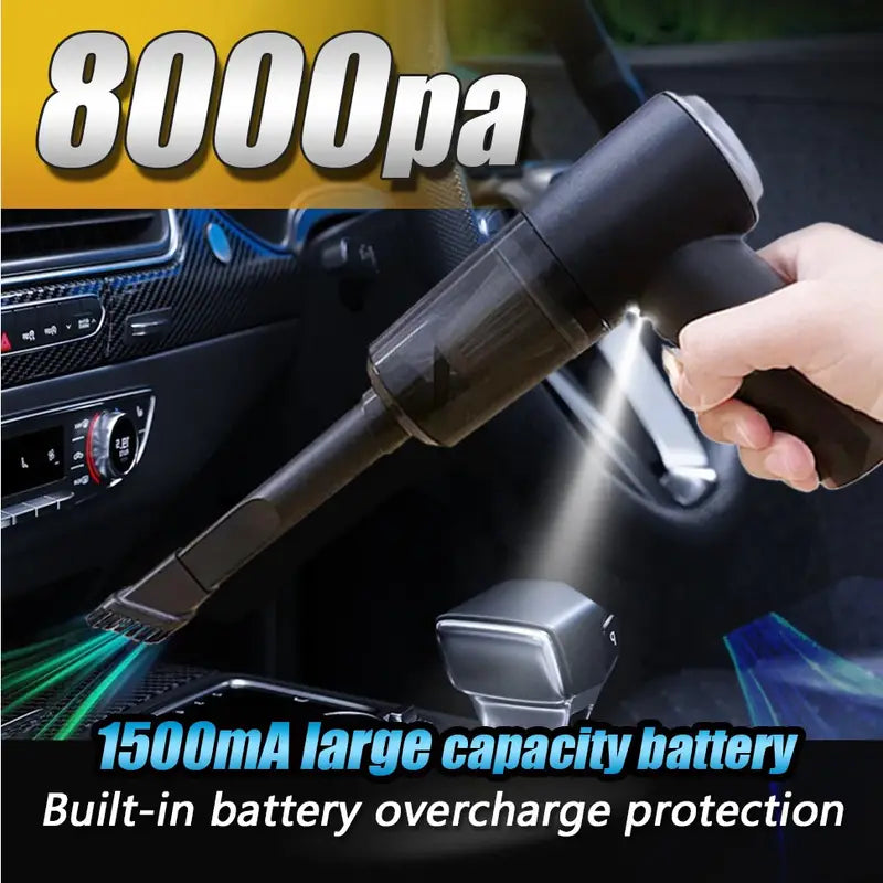 Handheld Vacuum Cleaner With Light - HaHaHome