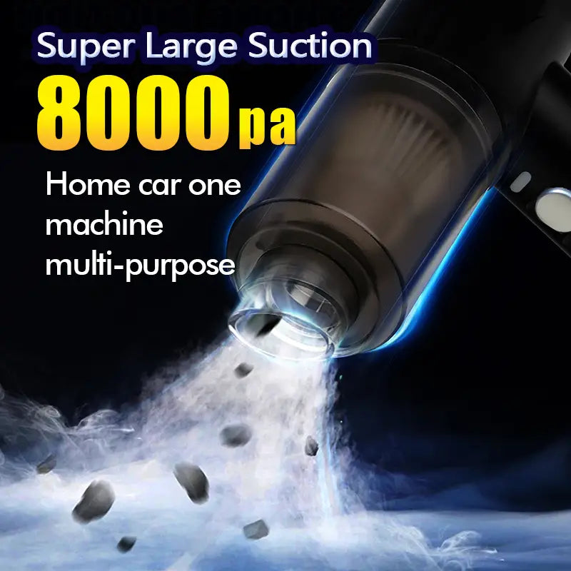 Handheld Vacuum Cleaner With Light - HaHaHome