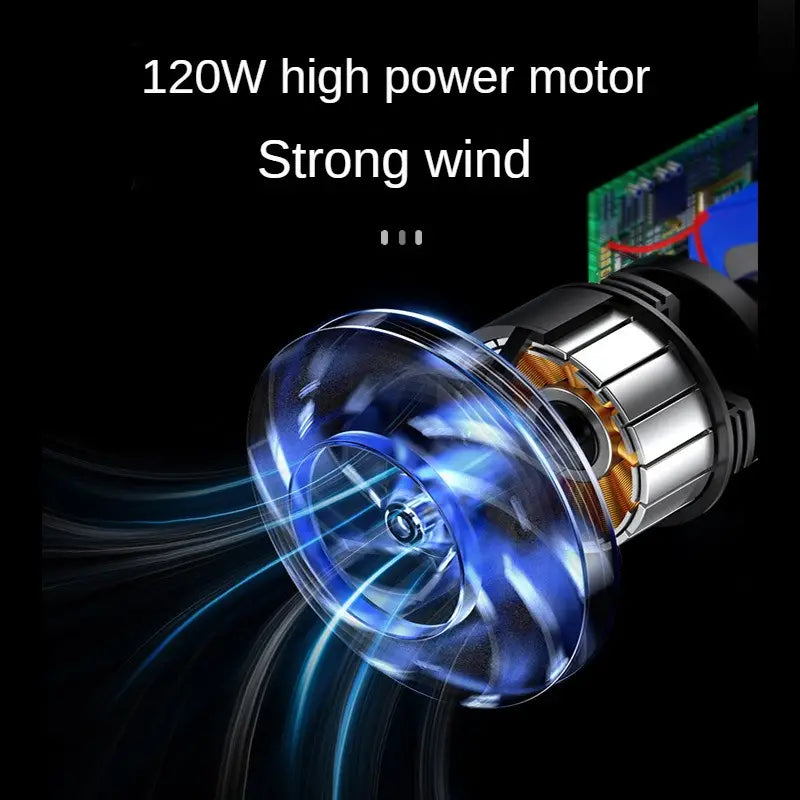 Handheld Vacuum Cleaner With Light - HaHaHome