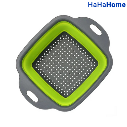 Folding Silicone Drainage Basket - HaHaHome
