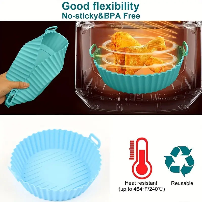 Silicone Air Fryer Liner - HaHaHome