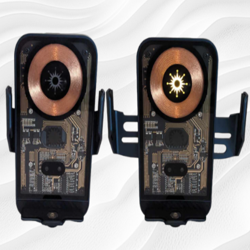 Transparent motion sensor car phone holder - HaHaHome