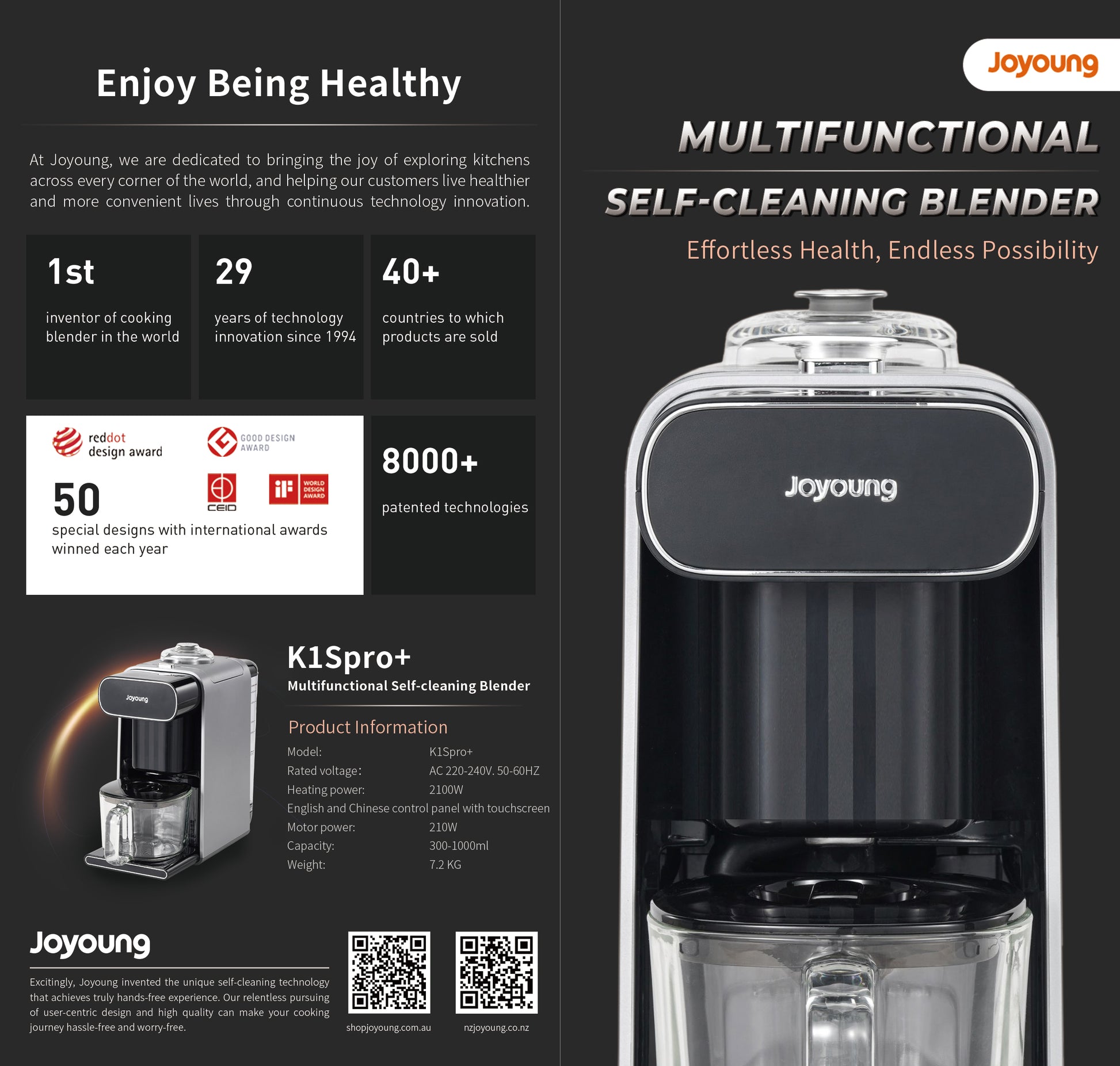 Self-Cleaning Highspeed Blender - HaHaHome