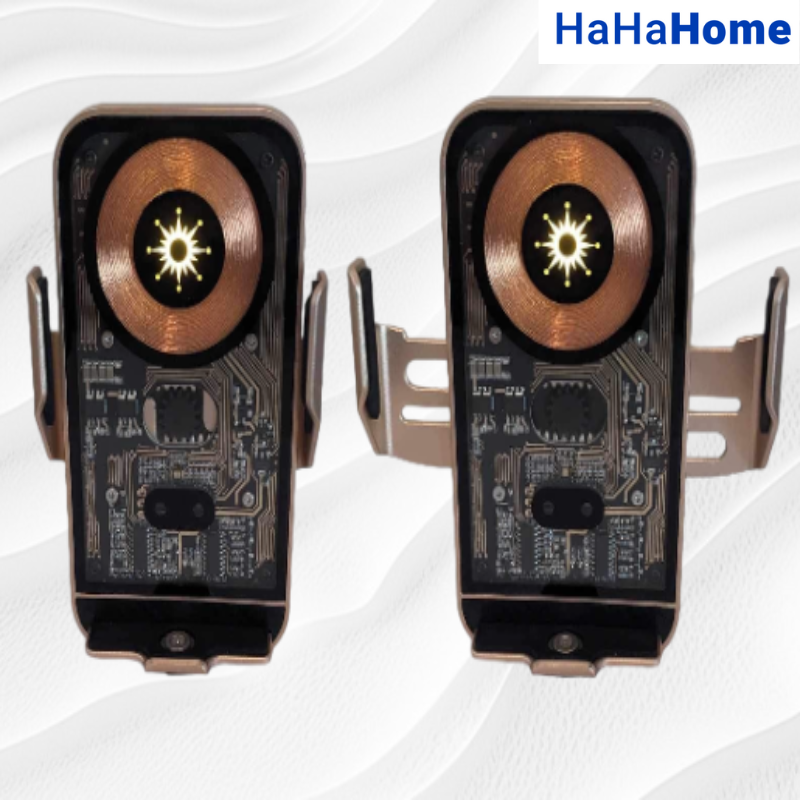 Transparent motion sensor car phone holder - HaHaHome