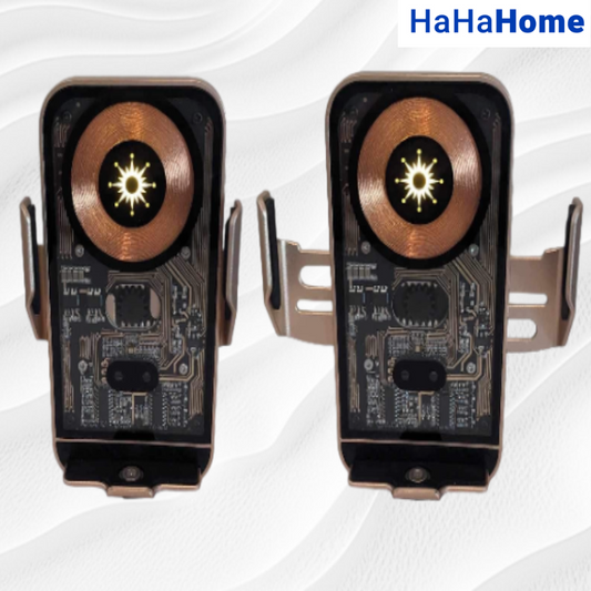 Transparent motion sensor car phone holder - HaHaHome